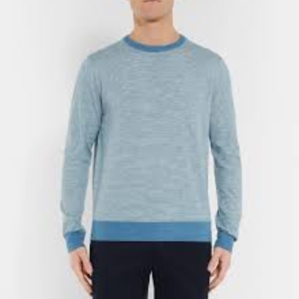 J. Crew Stripped Sweater Men Size XXL